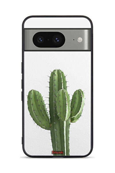 Tolwak غطاء حماية لجهاز Google Pixel 8 بتصميم نبات الصبار