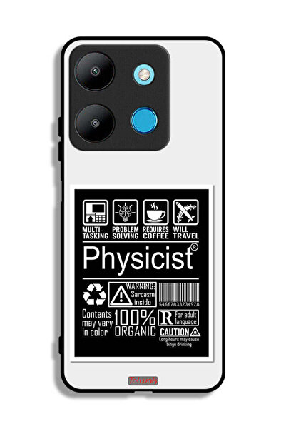 Tolwak غطاء حماية لهاتف Infinix Smart 7 بملصق فيزيائي