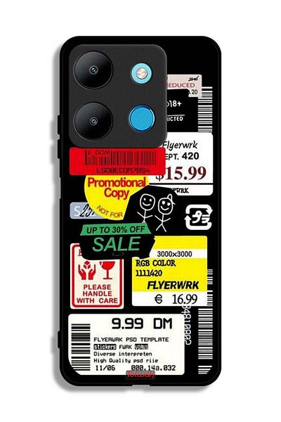 Tolwak Infinix Smart 7 Protective Case Cover Promotional Sticker