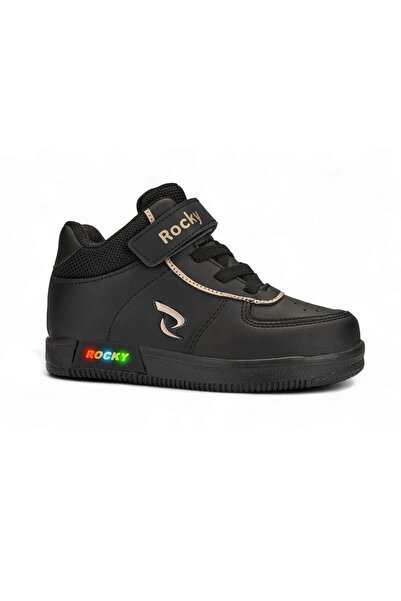 ROCKY SPORT Pantofi sport negri cu talpă confortabilă, ortopedici, pentru băi...