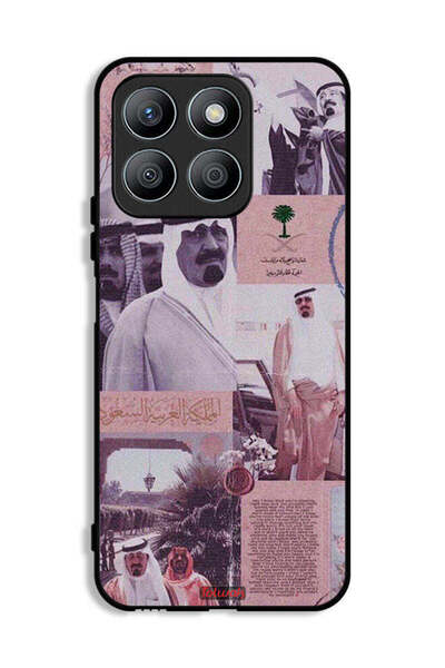 Tolwak غطاء حماية Honor X8b بتصميم الملك عبدالله العتيق