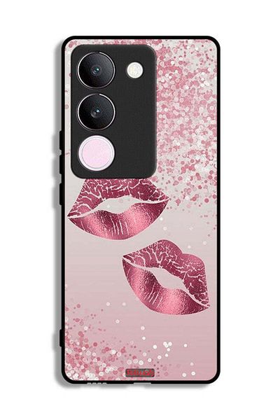 Tolwak vivo V29 Protective Case Cover Glitter Lips