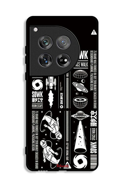 Tolwak غطاء حماية لهاتف OnePlus 12 بملصق Sowk Space Walk