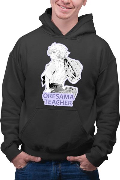 OEM Men's Oresama Teacher School Hakama Izumi Tsubaki Hoodie