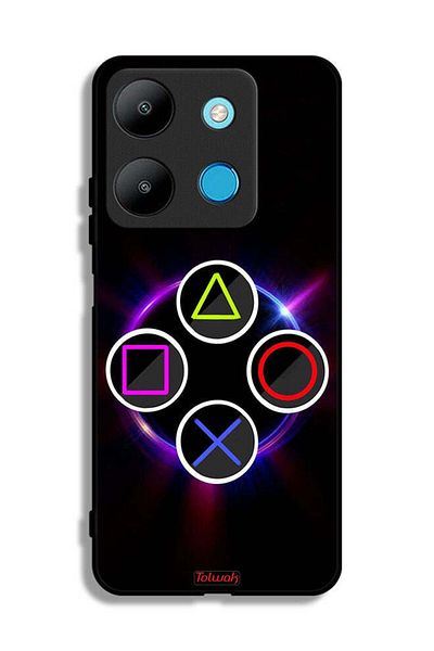 Tolwak Infinix Smart 7 Protective Case Cover Squid Game