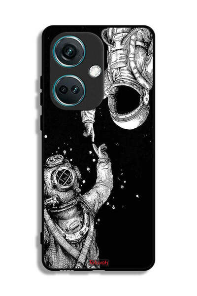 Tolwak غطاء حماية لهاتف OnePlus Nord CE3 بتصميم رواد فضاء