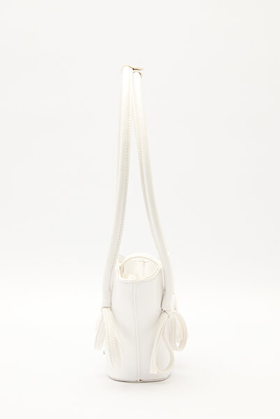 Manuka Sandy Bow Mini Bag Marshmallow