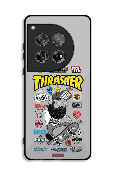 Tolwak غطاء حماية لهاتف OnePlus 12 بملصق Thrasher