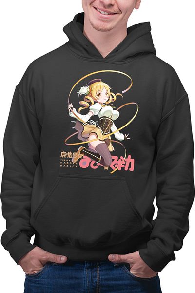 OEM Madoka Magica Tomoe Mami Magical Girl Men's Hoodie