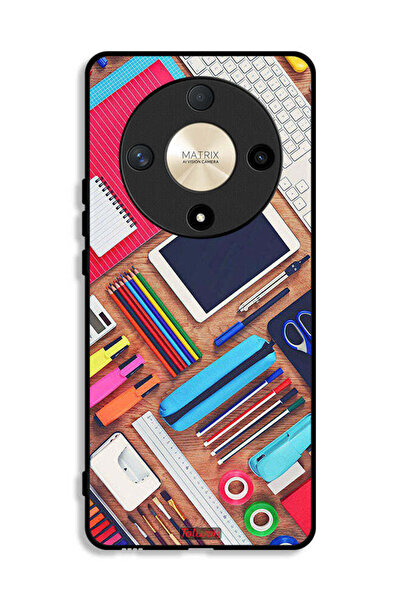 Tolwak Honor X9b Protective Case Cover Girl Hobby Desk