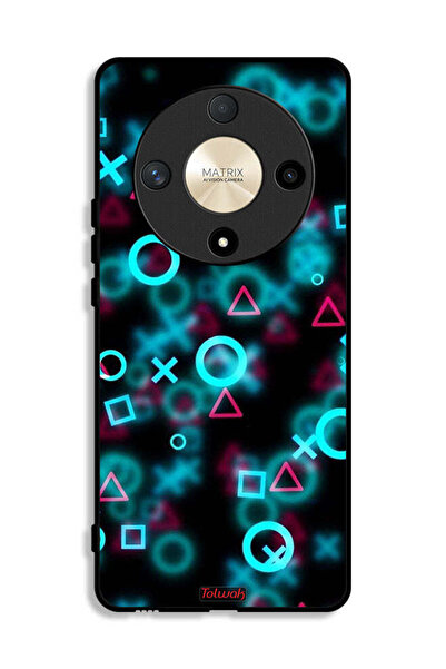 Tolwak Honor X9b Protective Case Cover Squid Game Icons Small