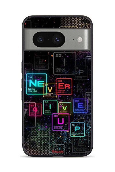 Tolwak غطاء حماية لجهاز Google Pixel 8 - فن Never Give Up