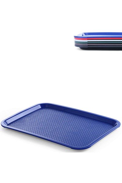 HENDI Taca z polipropylenu Fast Food 30.5x41.5cm - niebieska