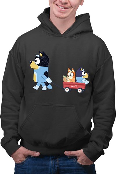 OEM Hanorac Barbati Bluey Dad Children Family Cartoon All Ages Games