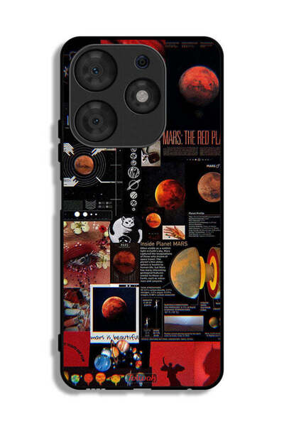 Tolwak غطاء حماية لهاتف تكنو سبارك 10 برو بتصميم مارس آرت