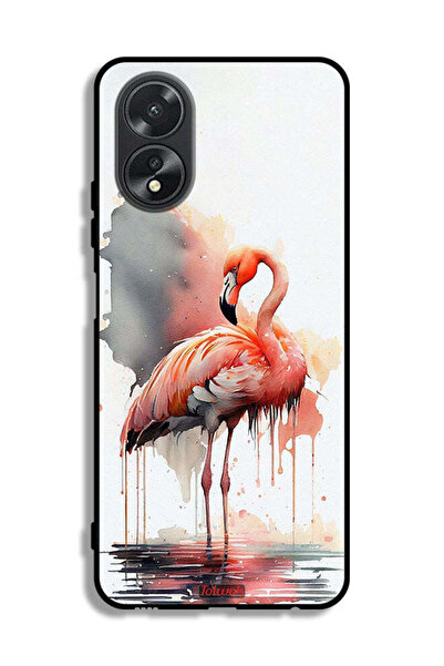 Tolwak غطاء حماية لهاتف Oppo A38 برسومات ألوان مائية استوائية