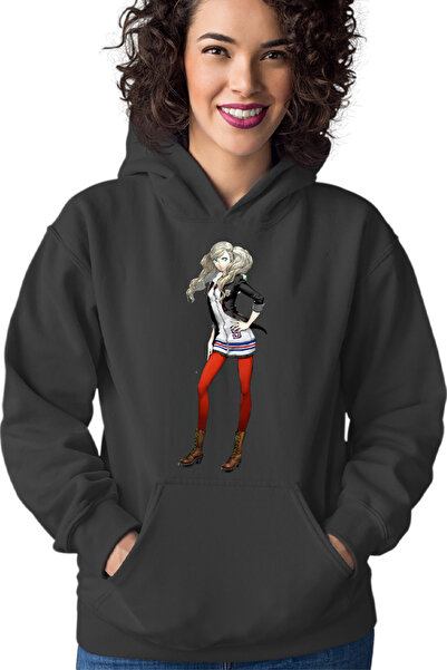 OEM Hanorac Femei Persona Takamaki Ann Twin Pony Tails Manga