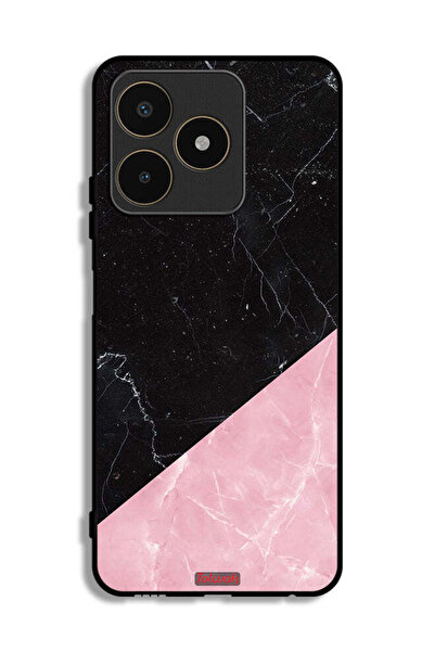 Tolwak غطاء حماية لهاتف Realme C53 بنمط رخامي