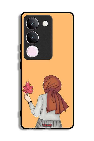 Tolwak vivo V29 Protective Case Cover Holding Leaf