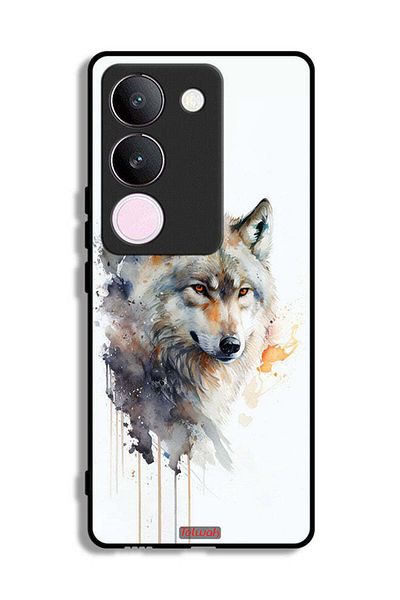Tolwak vivo S17 Protective Case Cover Wolf Abstract Art