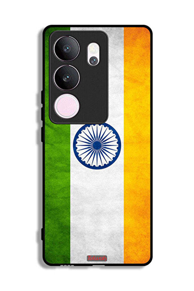 Tolwak غطاء حماية لهاتف فيفو V29 برو بطبعة علم هندي مضيء