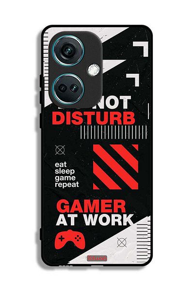 Tolwak OnePlus Nord CE3 Protective Case Cover Do Not Disturb Gamer At Work