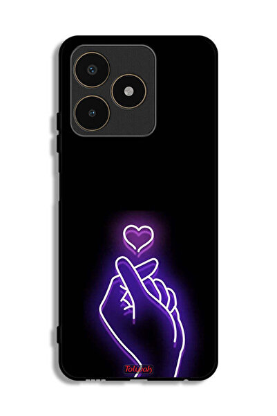 Tolwak غطاء حماية لهاتف Realme C53 - قلب صغير