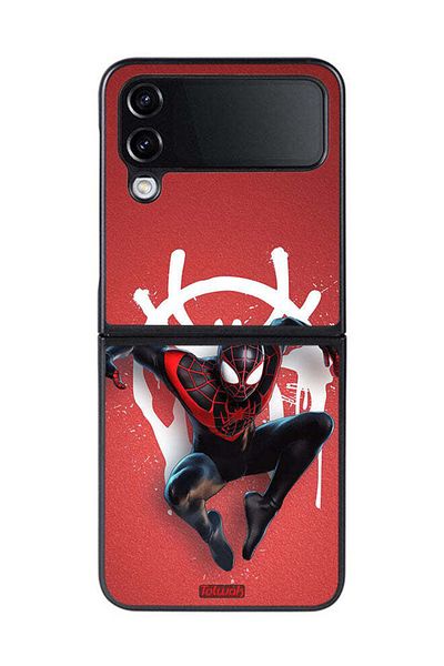 Tolwak Samsung Galaxy Z Flip 4 Protective Case Cover Spiderman