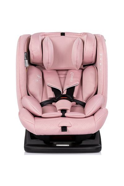 Chipolino Aviato I-Size car seat 40-150 cm pink marshmallow