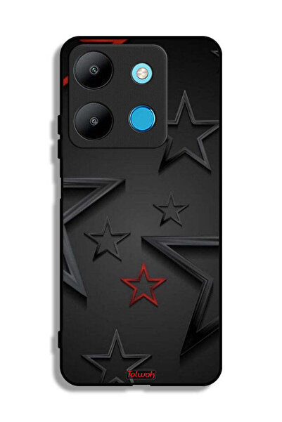 Tolwak غطاء حماية لهاتف إنفينيكس سمارت 7 بنقشة نجوم