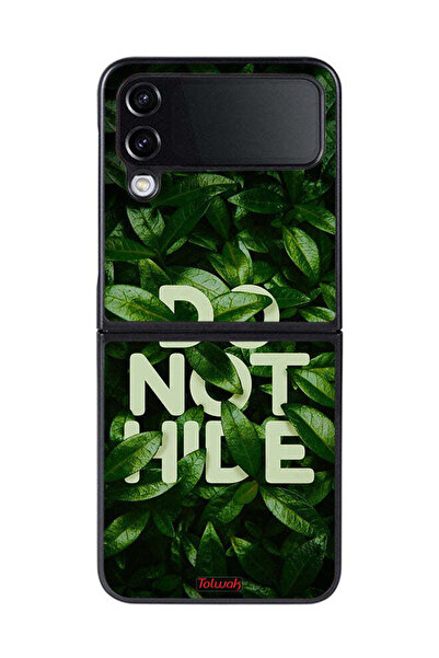 Tolwak غطاء حماية لهاتف Samsung Galaxy Z Flip 4 لا يخفي