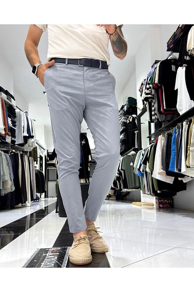 higo Smart Tapered Fit Men's Trousers