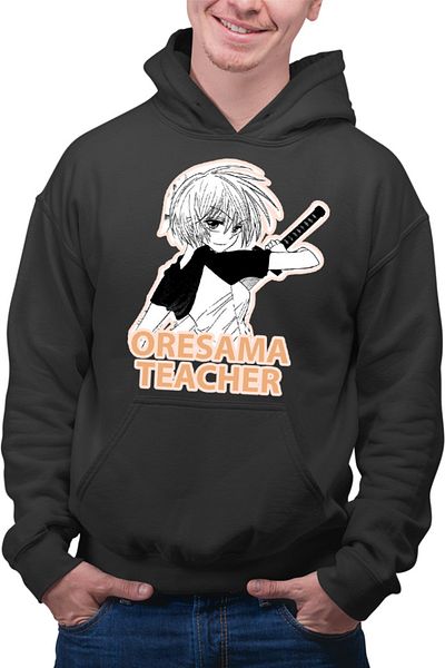 OEM Men's Hoodie Oresama Teacher Kurosaki Anime Femboy Energetic Trouble