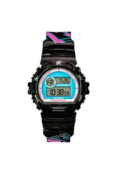 Fila Kids Unisex Digital Watch, Black 38-191-102, 40 mm