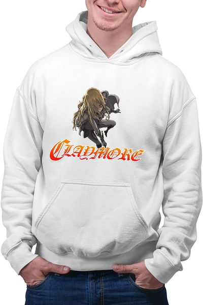 OEM Men's Hoodie Claymore Teresa Supernatural Fantasy Demons