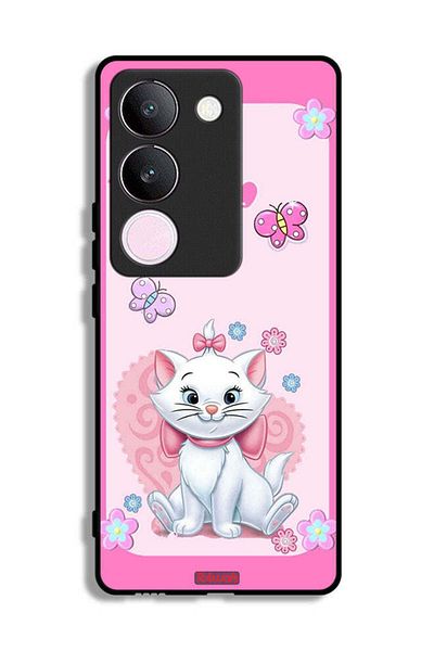 Tolwak vivo V29 Protective Case Cover Cute Lady Cat
