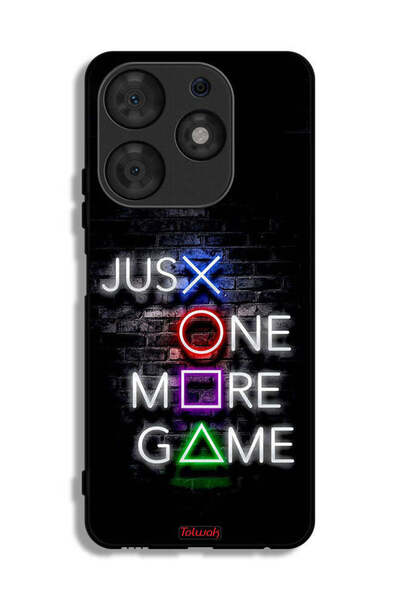Tolwak Tecno Spark 10 Pro Protective Case Cover Just One More Game