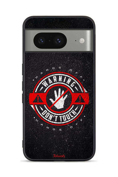 Tolwak Google Pixel 8 Protective Case Cover Warning Don_T Touch
