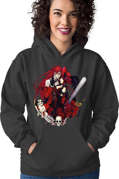 OEM Hanorac Femei Black Butler Madame Red Shinigami Reaper
