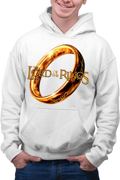 OEM Hanorac Barbati Lord of the Rings Logo Runes Language Elf Creatures