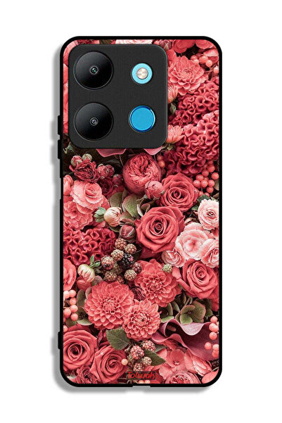 Tolwak غطاء حماية لهاتف إنفينيكس سمارت 7 - لون وردي خوخي