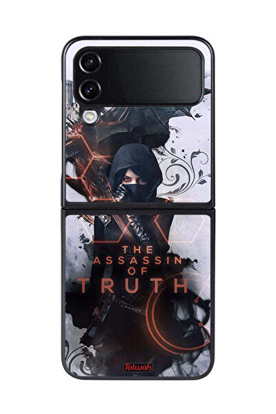 Tolwak غطاء حماية لهاتف سامسونج جالكسي زد فليب 4 - قاتل الحقيقة