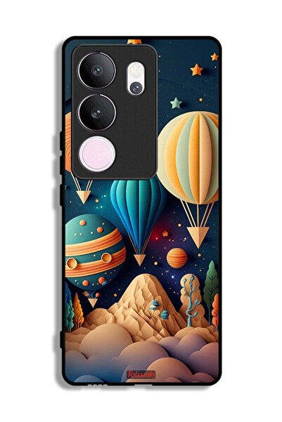 Tolwak غطاء حماية واقٍ لهاتف vivo V29 Pro Perrashut Art