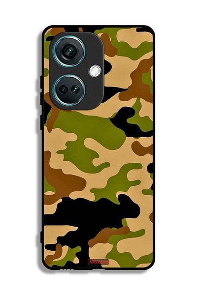 Tolwak OnePlus Nord CE3 Protective Case Cover Camouflage Abstract Digital Pattern
