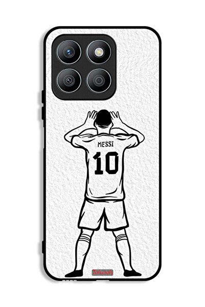 Tolwak غطاء حماية لهاتف Honor X8b - رسم ميسي