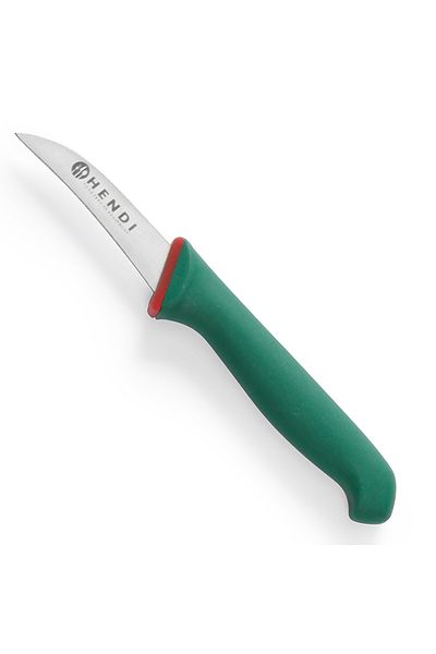 HENDI Nóż do obierania obierak z wygiętym ostrzem Green Line dł. 175mm - 843802