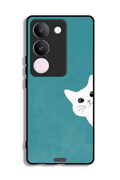 Tolwak vivo V29 Protective Case Cover Cat Appearing