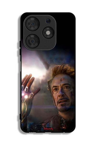 Tolwak غطاء حماية لهاتف تكنو سبارك 10 برو - أنا الرجل الحديدي