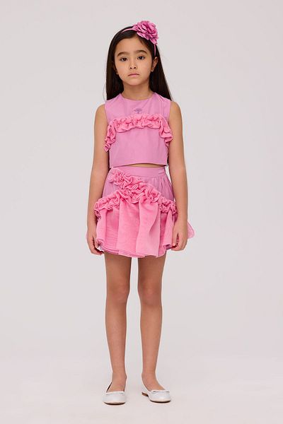 Tyess Girl Pink Skirt