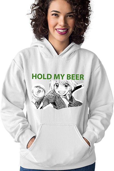 OEM Hanorac Femei Oresama Teacher Kurosaki Beer Peach Student Highschool